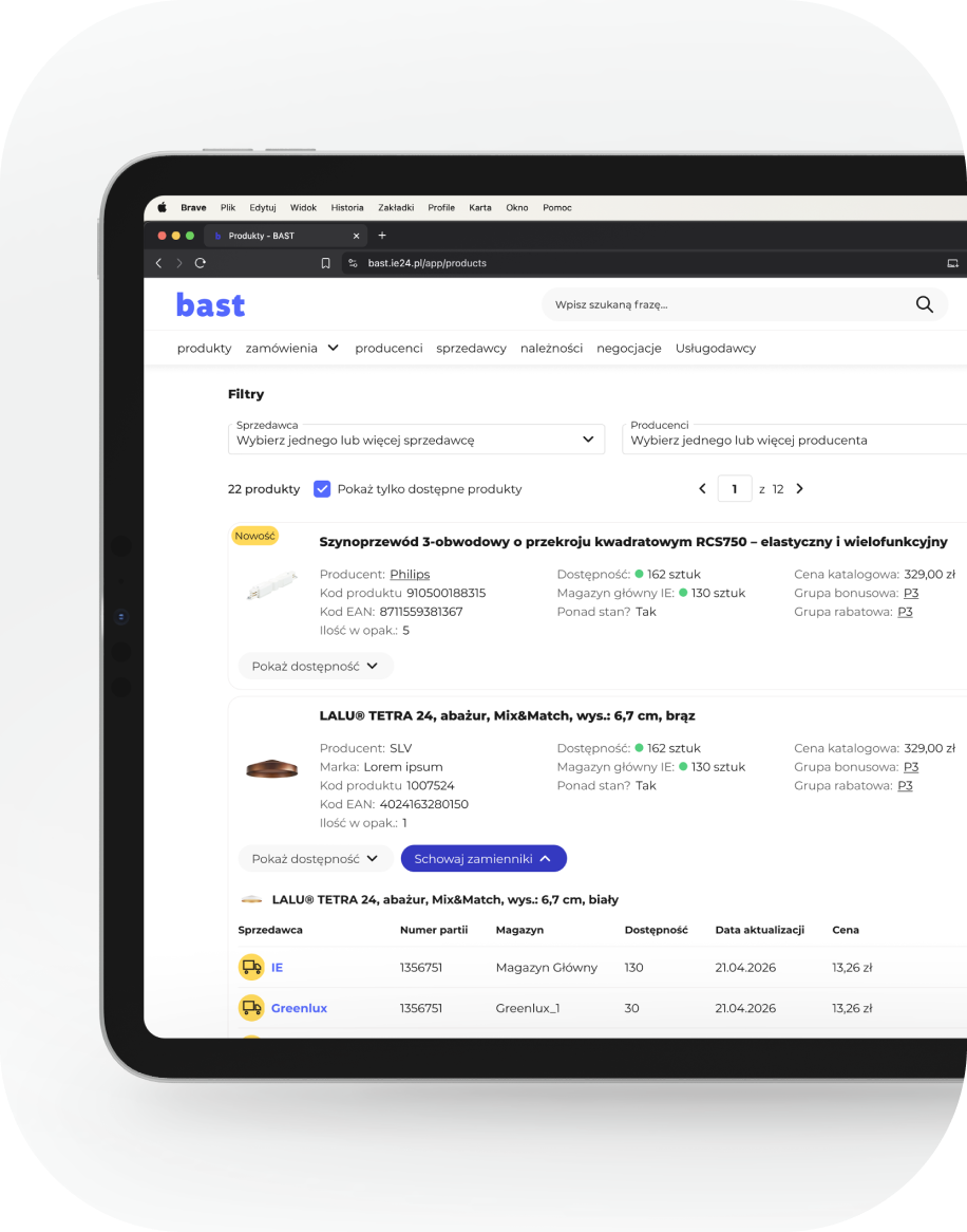 Wdrożenie dedykowanego systemu B2B - Cognize