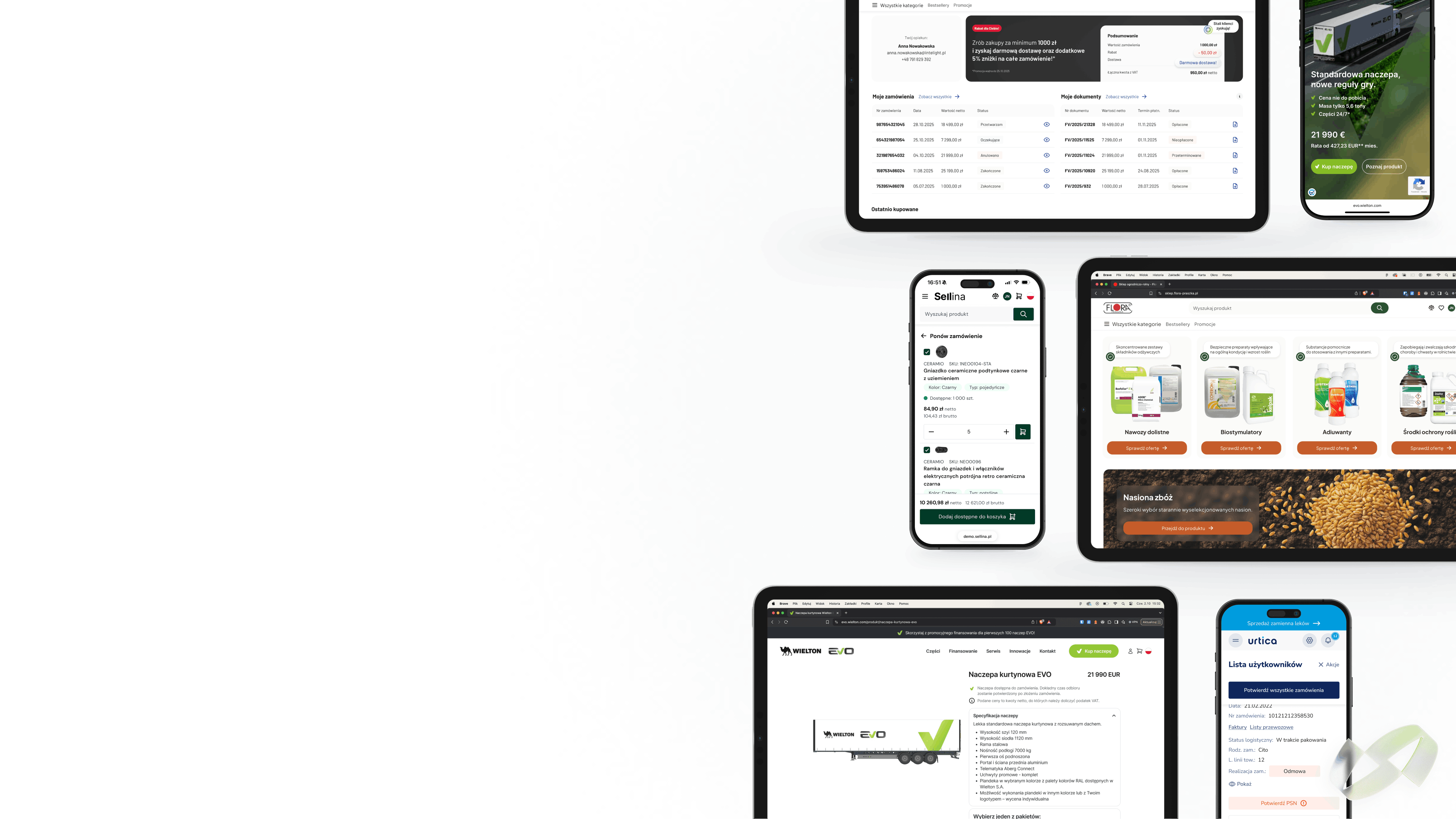 Realizacje Cognize - wdrożenie systemów B2B, ecommerce B2B i PIM dla producentów i dostawców