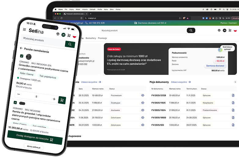 Zamknięty system B2B i Sellina - wdrożenie Cognize